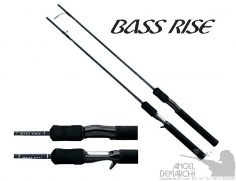 CAÑA SHIMANO BASS RISE 1582-2 1.73 mts 2 carbono goma eva 7-21 grs CAÑA SHIMANO BASS RISE 1582-2 1.73 mts 2 carbono goma eva 7-21 grs