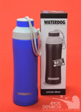 BOTELLA WATERDOG TERMICA AZUL MATTE TA450BLN BOTELLA WATERDOG TERMICA AZUL MATTE TA450BLN