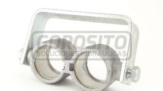 Acoples rápidos - Soporte doble de aluminio