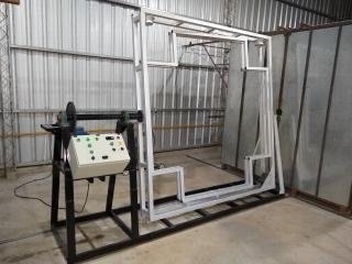 Maquina de rotomoldeo Maquina de rotomoldeo