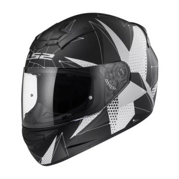 CASCO LS2 352 ROOKIE BRILLIANT NEGRO MATE