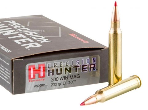 MUNICION HORNADY .300 WIN MAG 200 GR ELD-X #82002