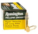 MUNICION REMINGTON CAL .22 LR YELLOW JACKET 33GR