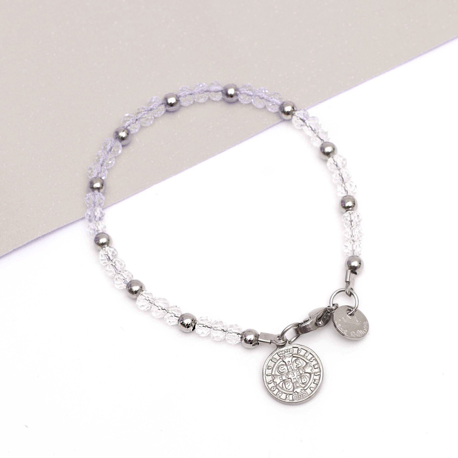 Pulsera Acero San Benito Abad (TIZA)