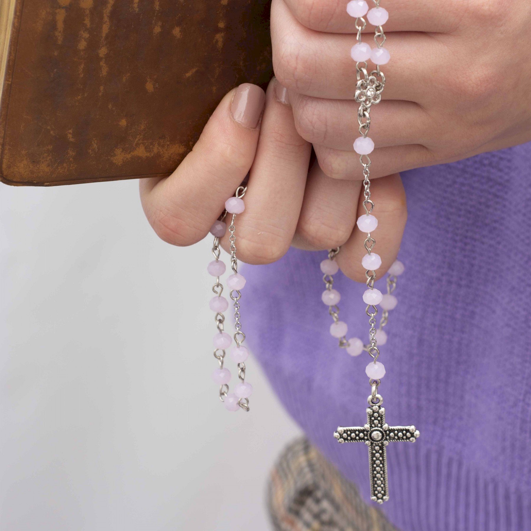 Rosario Cristal Chico (Rosa)