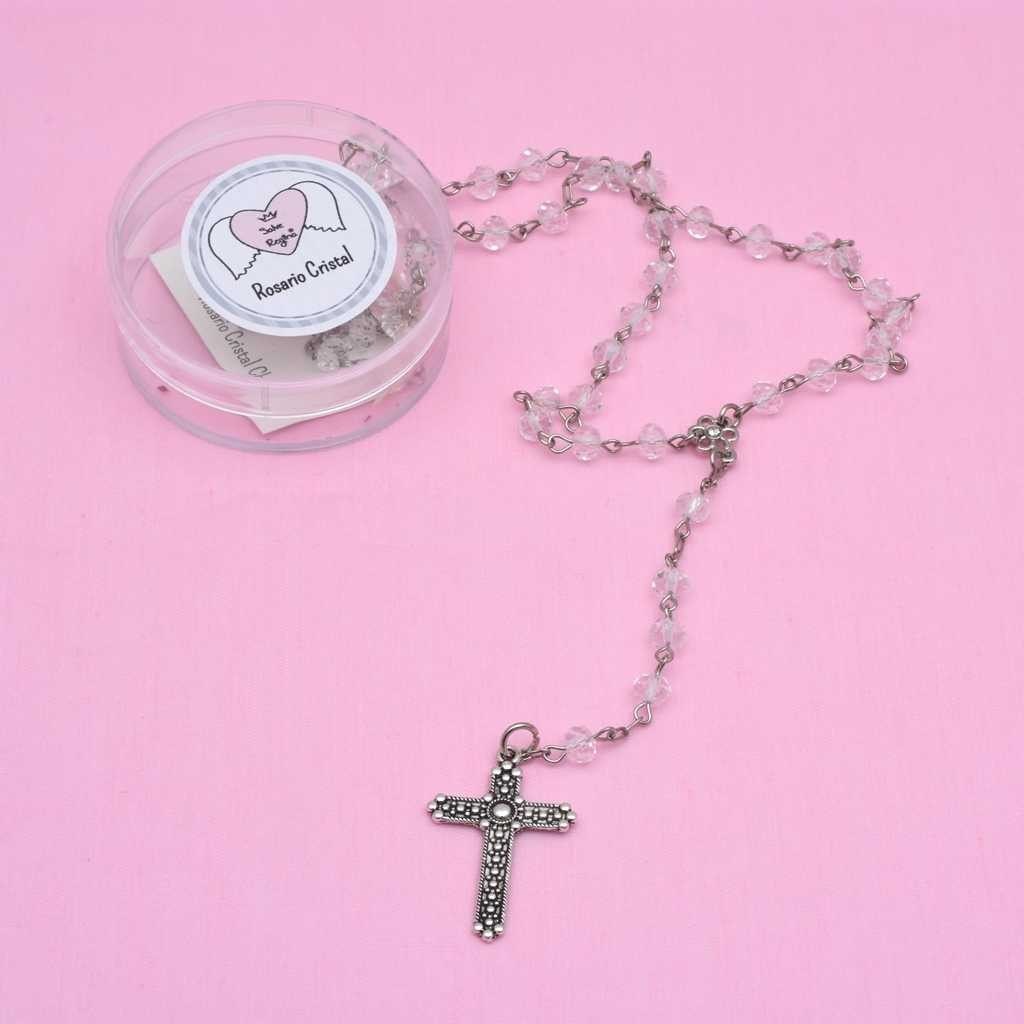 Rosario Cristal Chico (Transparente)