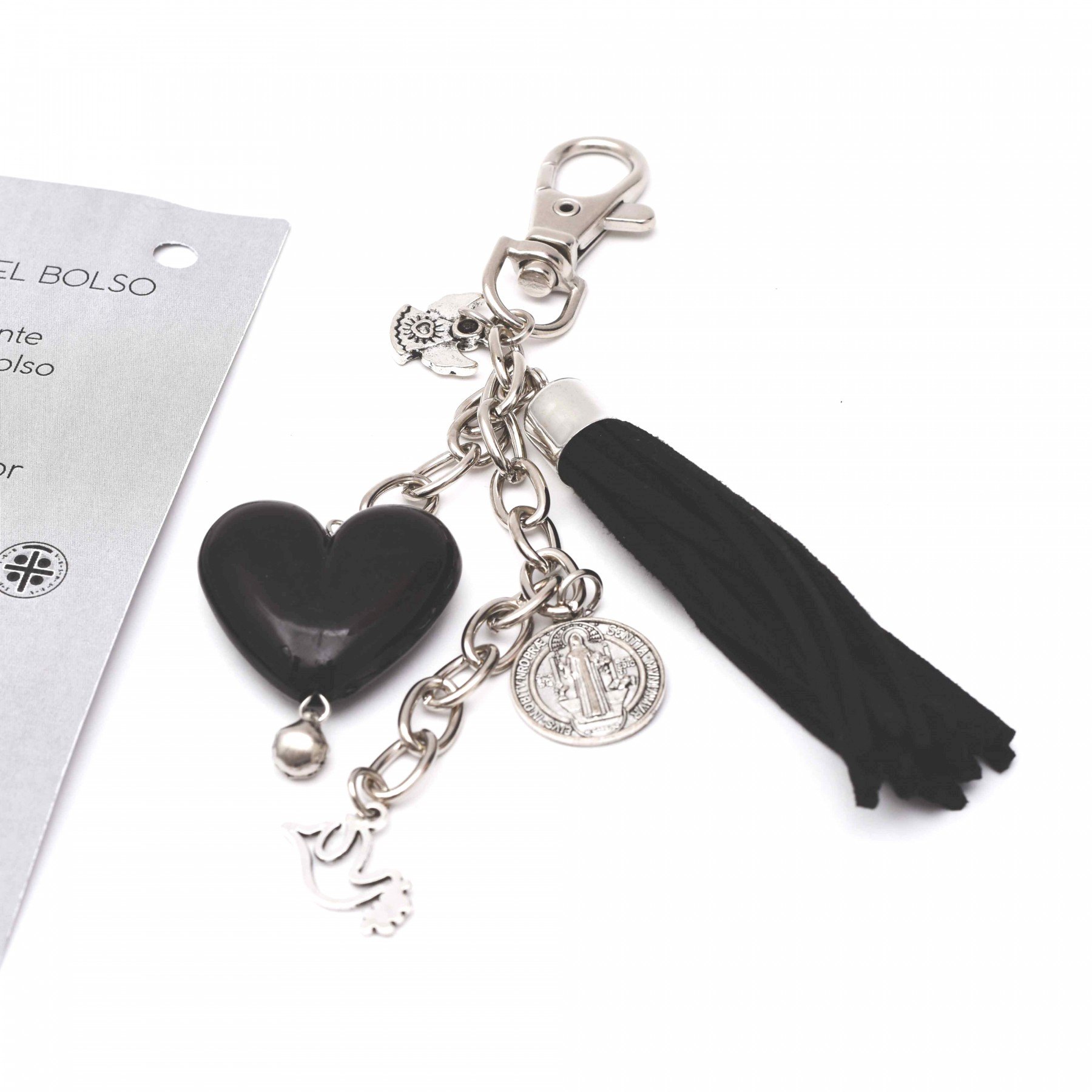 Bendición de Bolso Dijes (Negro)