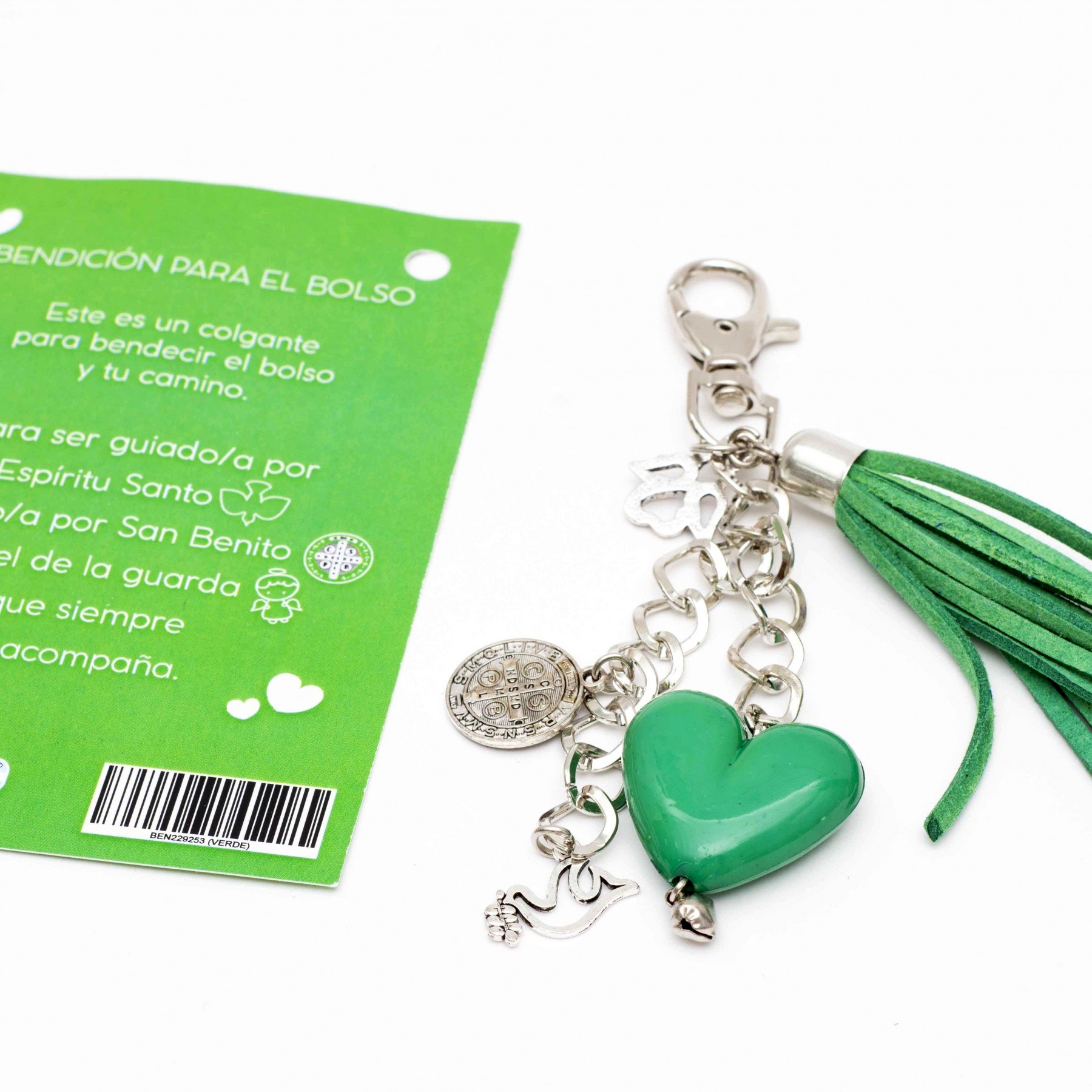 Bendición de Bolso Dijes (Verde)