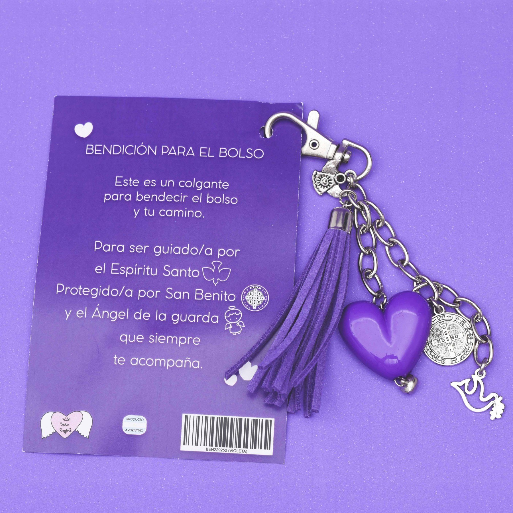 Bendición de Bolso Dijes (Violeta)