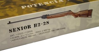 RIFLE AIRE COMPRIMIDO KRICO CAL 5,5 MOD. SENIOR B2-2 (S) 