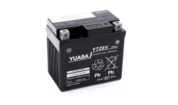 BATERIA YUASA YTZ6V