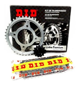 KIT TRANSMISION D.I.D. HONDA CBX 250 TWISTER CON O'RING (13-37T) / (520x106)