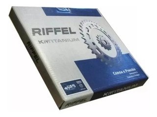 KIT PIÑON Y CORONA RIFFEL HONDA CG 125 FAN/TITAN ORIGINAL (14-43) 428H KIT PIÑON Y CORONA RIFFEL HONDA CG 125 FAN/TITAN ORIGINAL (14-43) 428H