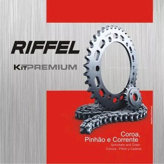 KIT TRANSMISIONES RIFFEL HONDA CG 125 TODAY (14x43) / 428H