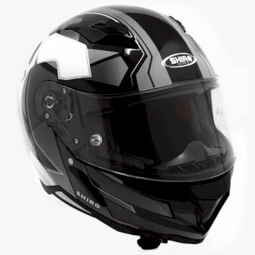 CASCO SHIRO SH-890 H-05 BLACK TALLE M