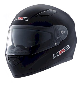 CASCO MAC GRAVITY SOLID GLOSS BLACK TALLE M