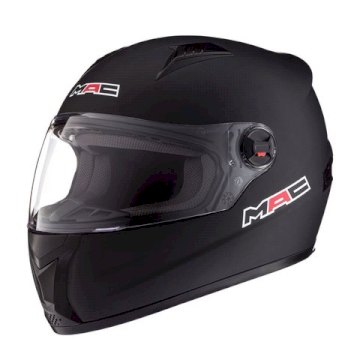 CASCO MAC STREET SOLID MATT BLACK TALLE M