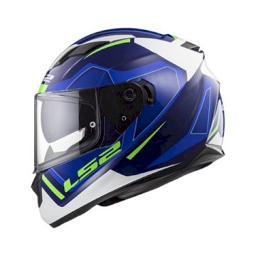 CASCO LS2 320 STREAM EVO AXIS AZUL BLANCO - TALLE L