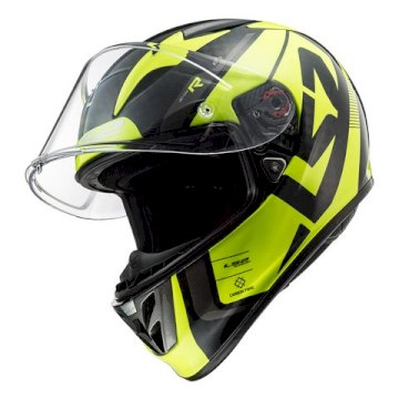 CASCO LS2 323 ARROW C EVO STING NEGRO AMARILLO