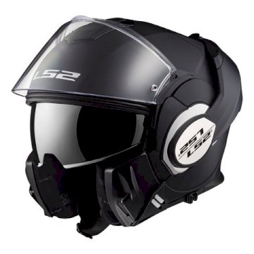 CASCO LS2 399 VALIANT SOLID NEGRO MATE