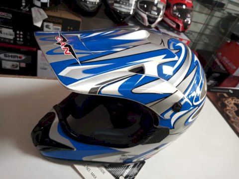 CASCO V-CAN V606 - AZUL/GRIS - TALLE L CASCO V-CAN V606 - AZUL/GRIS - TALLE L