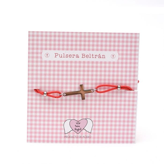Pulsera Acero Beltrán (Roja)
