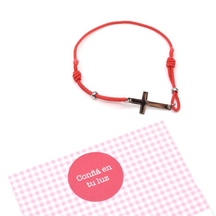 Pulsera Acero Beltrán (Roja)