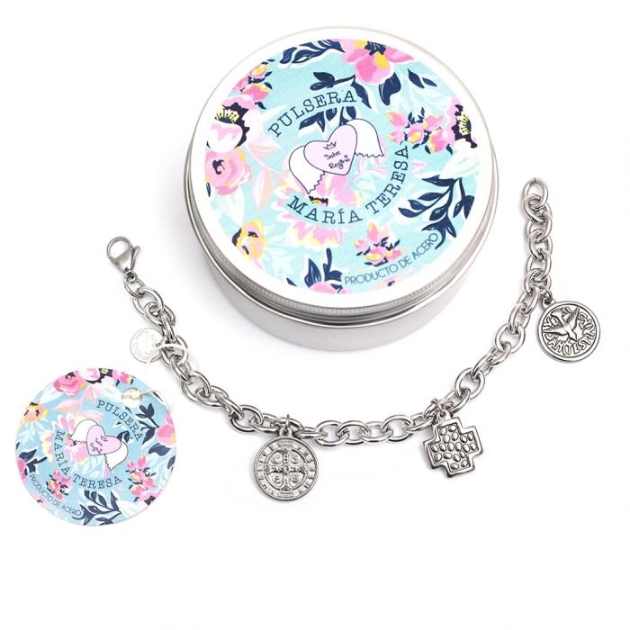 Pulsera Acero Maria Teresa