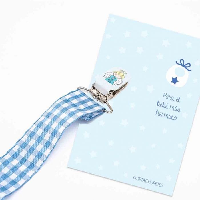 Porta Chupete (Azul)