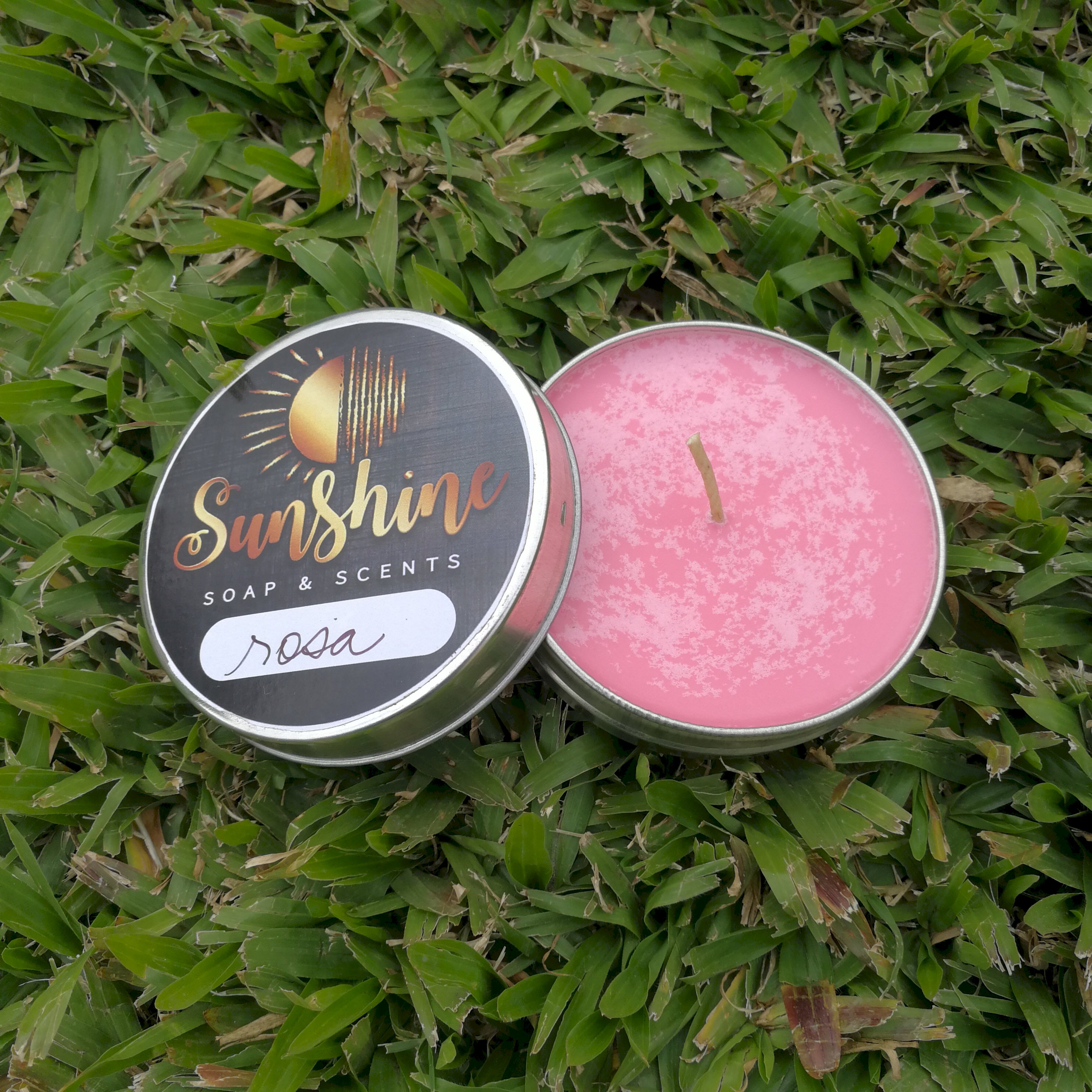 Velita en Lata (Rosa)