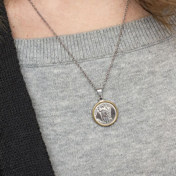 Collar Acero San Expedito