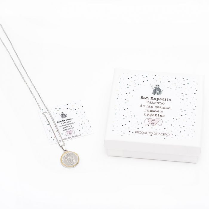 Collar Acero San Expedito