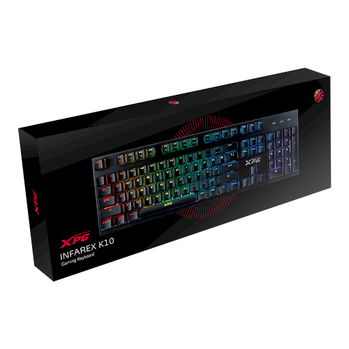 TECLADO MECANICO ADATA XPG INFAREX K10 RGB Bartez Tecnología TECLADO MECANICO ADATA XPG INFAREX K10 RGB Bartez Tecnología