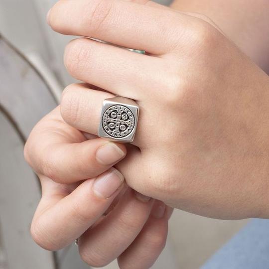 Anillo Acero Toribio 19 y 17