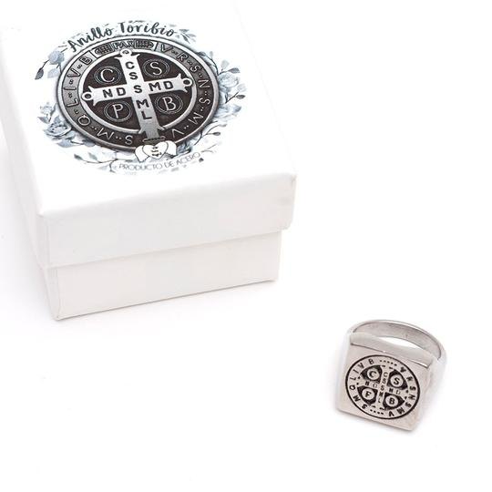 Anillo Acero Toribio 19 y 17