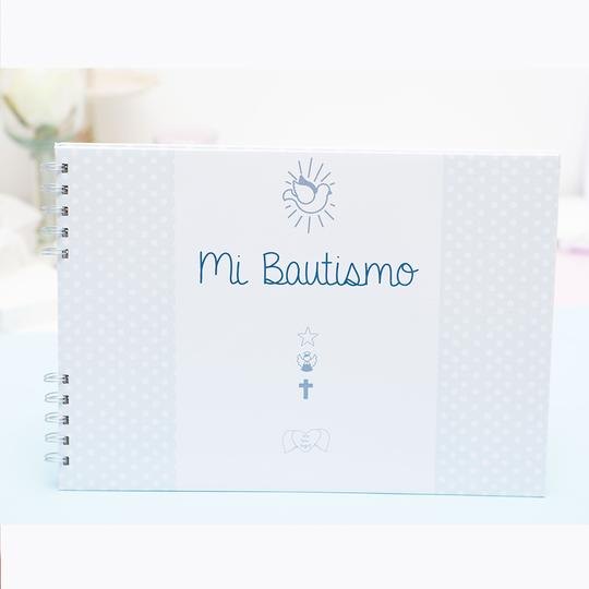 Libro Bautismo (Celeste)