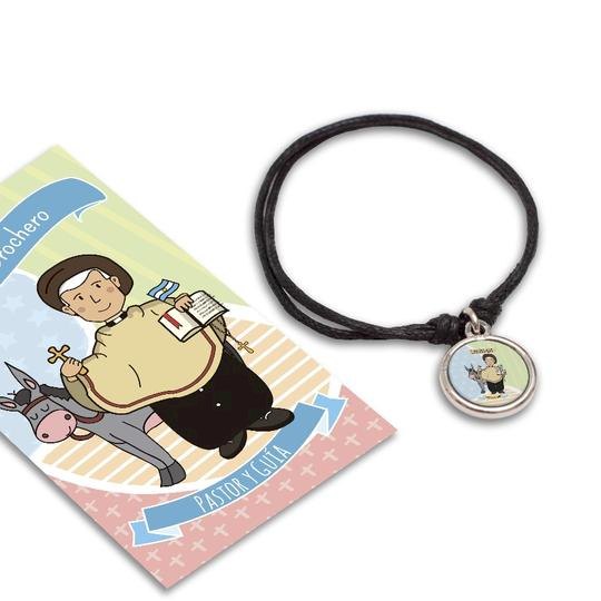 Pulsera Santitos Xfis con estampa (Varios Santitos)