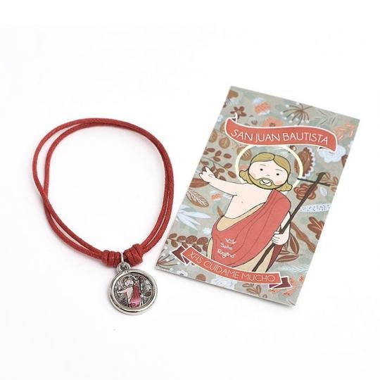 Pulsera Santitos Xfis con estampa (Varios Santitos)