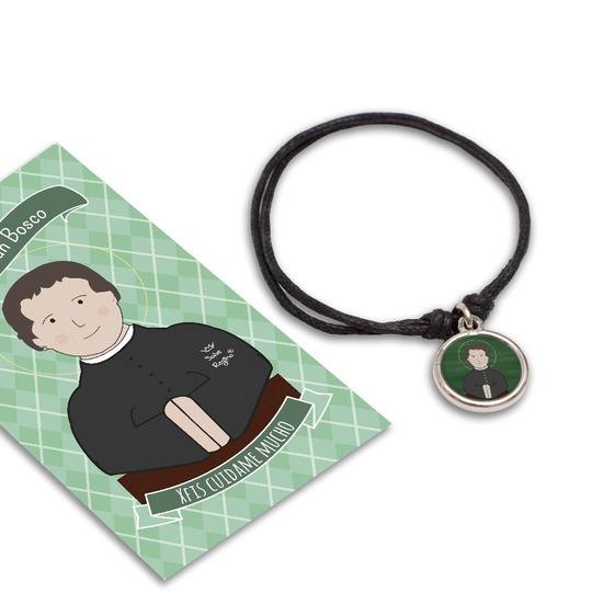 Pulsera Santitos Xfis con estampa (Varios Santitos)