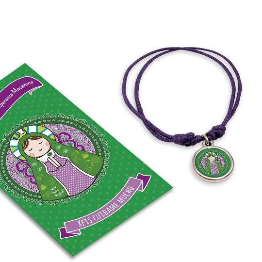 Pulsera Santitos Xfis con estampa (Varios Santitos)