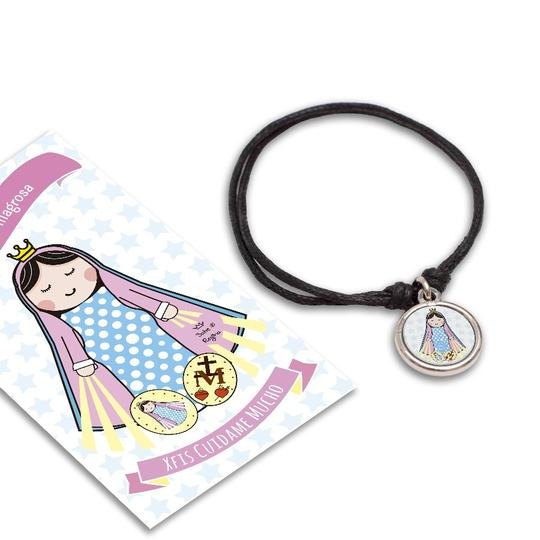 Pulsera Santitos Xfis con estampa (Varios Santitos)