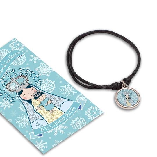 Pulsera Santitos Xfis con estampa (Varios Santitos)