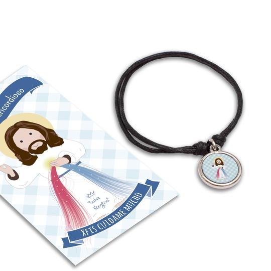 Pulsera Santitos Xfis con estampa (Varios Santitos)