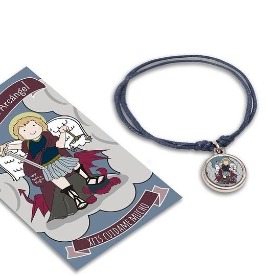Pulsera Santitos Xfis con estampa (Varios Santitos)