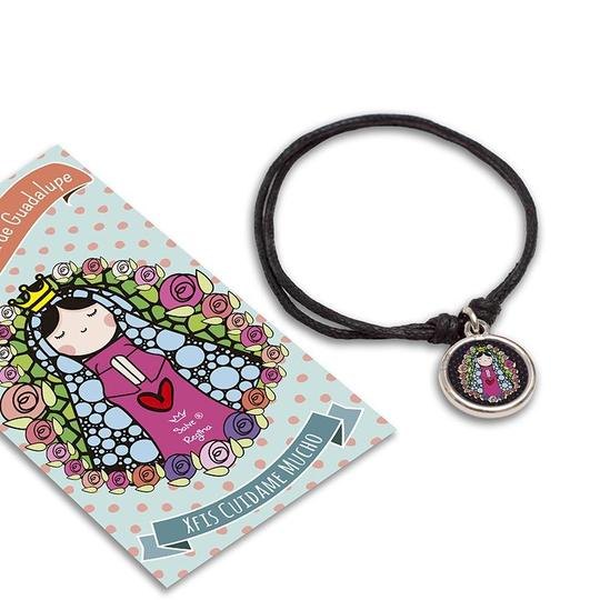 Pulsera Santitos Xfis con estampa (Varios Santitos)