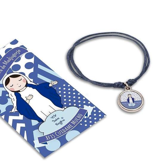 Pulsera Santitos Xfis con estampa (Varios Santitos)