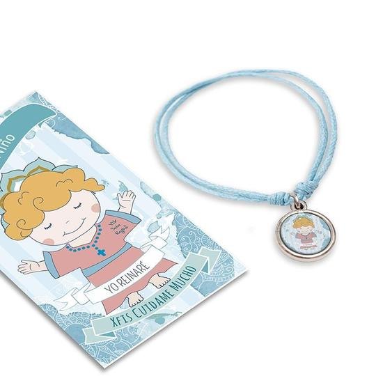 Pulsera Santitos Xfis con estampa (Varios Santitos)