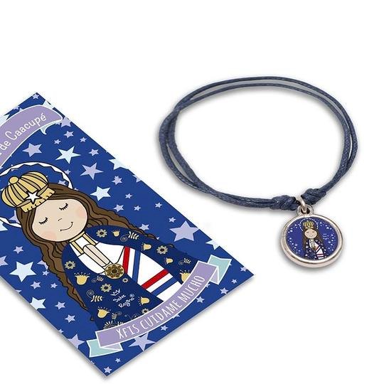 Pulsera Santitos Xfis con estampa (Varios Santitos)