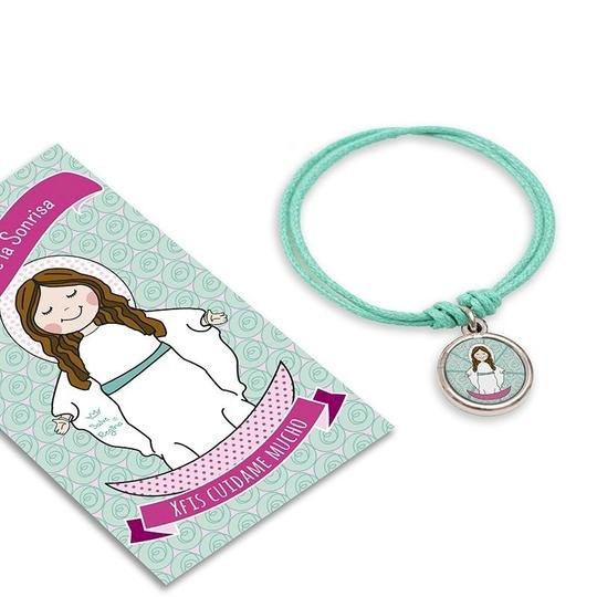 Pulsera Santitos Xfis con estampa (Varios Santitos)