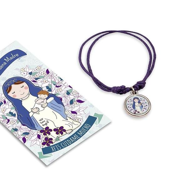 Pulsera Santitos Xfis con estampa (Varios Santitos)